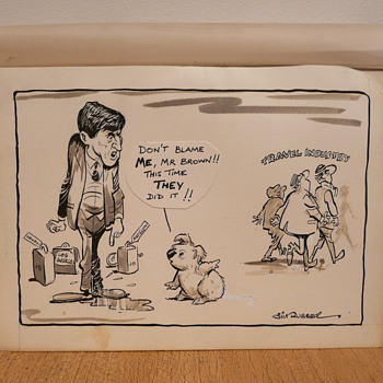 OZ KOALA CARTOON - JIM RUSSELL c.1985 - Paper