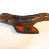 west coast native carved raven