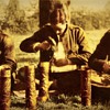 Belgian Soldiers Working on Trench - Art