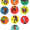 Marvel Super Hero's Sticker Set PDQ