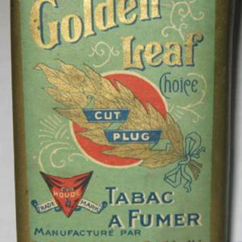 the b houde  smoking tobacco pack  full golden leaf 1915 - Tobacciana