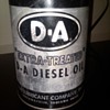 D-A "Extra Treated" Diesel oil can