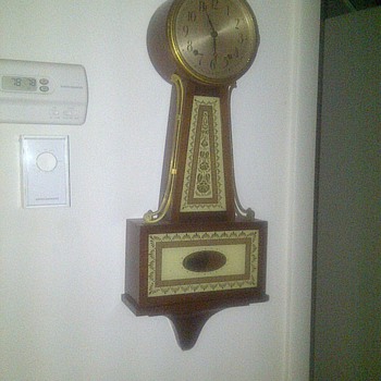 Antique winding Seth thomas clock
