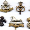 Army and Civilians badges of WW2