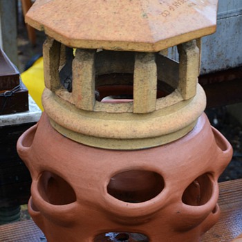 Gladding McBean Chimney Caps - Art Pottery