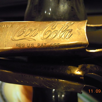 40's-50's Brass Coca-Cola Bottle Opener and Signaholic CMA Awards Performance