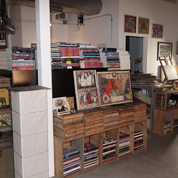 workshop crate label advertising art