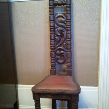 High back chair - Furniture