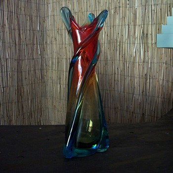 Family Vase - Art Glass