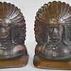 North American Indian Bookends