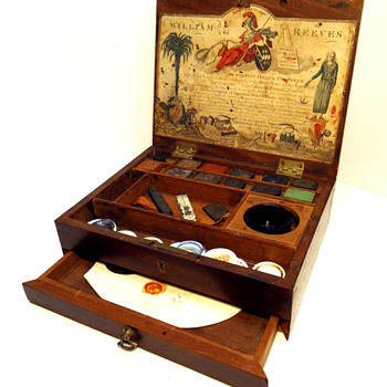 Watercolor boxed set from the late 1700's made by William Reeves