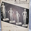 Patterns and photo of manikins 1940's  from Simplicity 