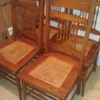 Antique Oak Side Chairs
