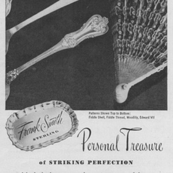 1950 Frank Smith Sterling Advertisements