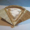 Antique Deltah Pearl Necklace in Sterling Silver With Braun-Crystal Fan Box