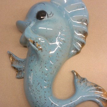 Freeman McFarlin Fish Wall Pocket - Art Pottery