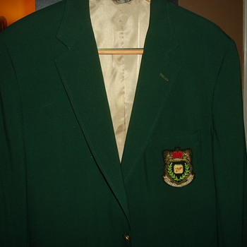 GREEN GOLF CHAMPIONSHIP JACKET "7UP" WHAT, WHERE AND WHEN? - Mens Clothing
