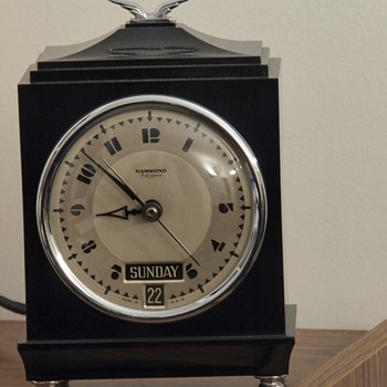 Art Deco Hammond - Clocks