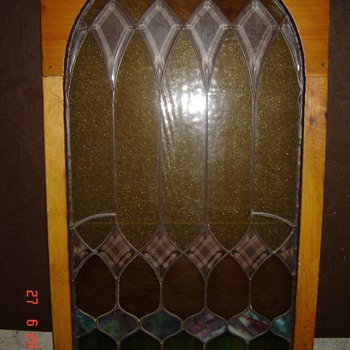Antique Stained Glass window - Art Glass