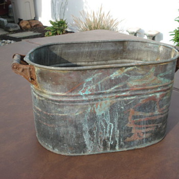 Old copper wash tub??? - Kitchen