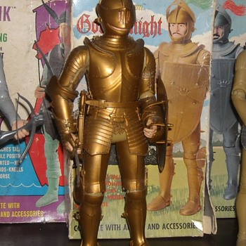 Marx Noble Knight Sir Gordon The Gold Knight - Toys