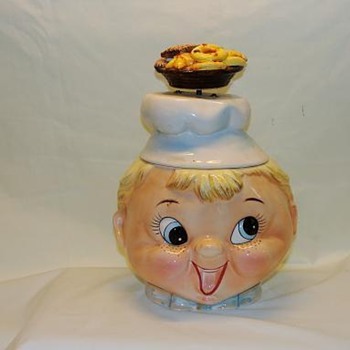 Musical Boy Chef Cookie Jar