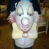 Helium tank clown head 