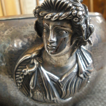 Hammered terling Silver Bowl