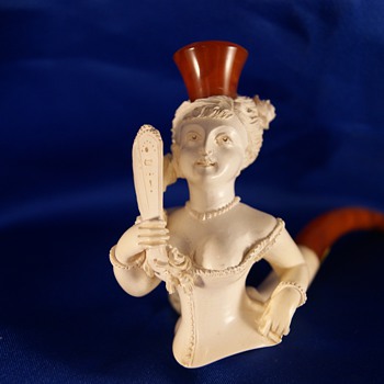Lady with Fan - Tobacciana
