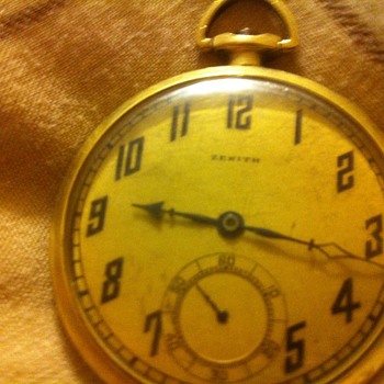 Zenith pocket watch