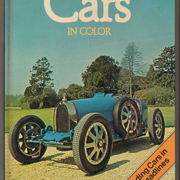 1980 Cars in Color Book