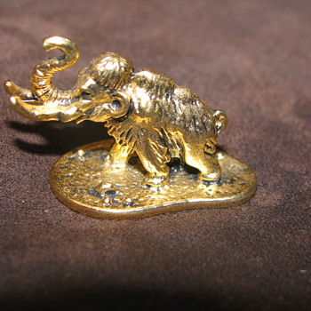 Mammoth figure  - Animals
