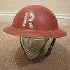 British WW11 Civil Defence Fire and Rescue helmet