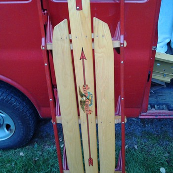Antique Runner Sled - Sporting Goods