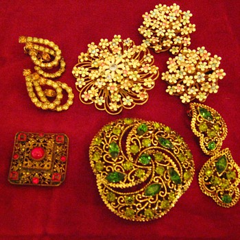 Costume Jewelry - mid 1900's