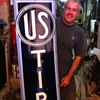 U S Tires 1930's sign