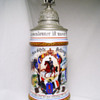 Imperial German Reservist's stein of Gefreiter Dellinger, 43rd Field Artillery