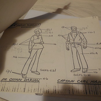 Godzilla Power Hour Model Sheets part 2 - Movies