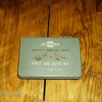 1960 Chevrolet First Aid Kit