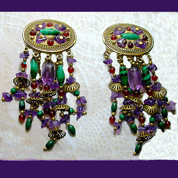 A Special Pair of Michal Golan Earrings 