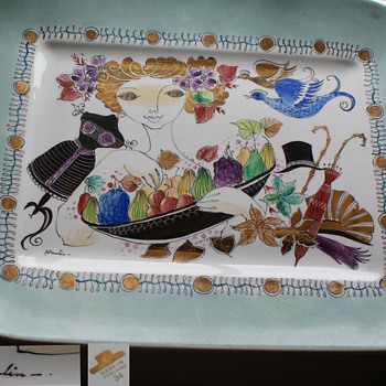 Large Ceramic Dish - made in Finland
