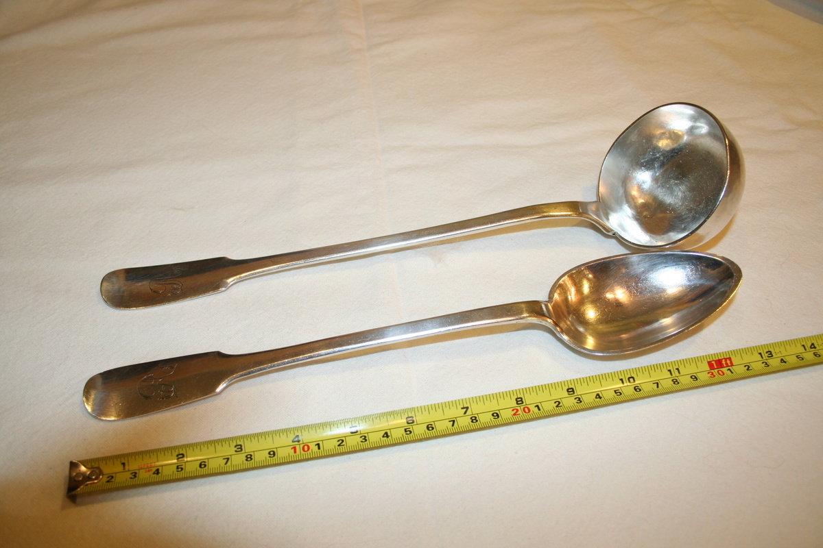 Large ladle and serving spoon Collectors Weekly