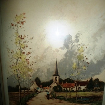 Paul Emile Lecomte lithograph - Posters and Prints
