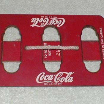 Coca Cola Wood Bottle Carrier