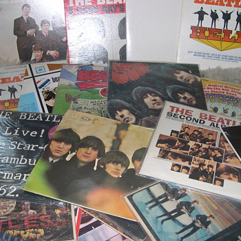 BEATLES & RECORDS RECORDS RECORDS "MY SMALL COLLECTION"