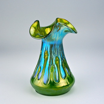 Creta mit Behängen form #109, circa 1900 - Art Glass