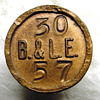 B&LE copper Hubbard Pole Nail