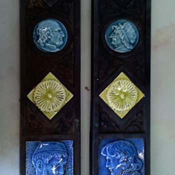 Need help identifying antique american tiles. Thank you :-)  - Art Pottery