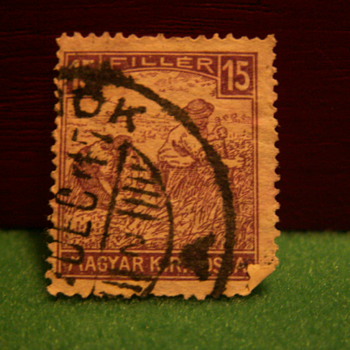 Vintage 15 Filler Stamp - Stamps