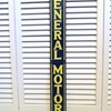 VINTAGE 60s GENERAL MOTORS ENAMELED SIGN